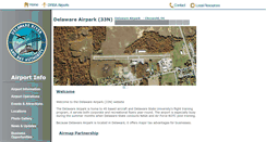 Desktop Screenshot of delawareairpark.com